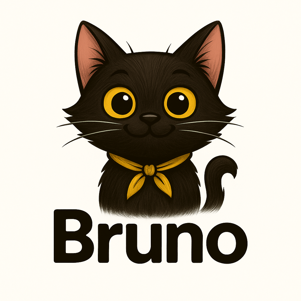 Bruno logo - personal coach and assistant