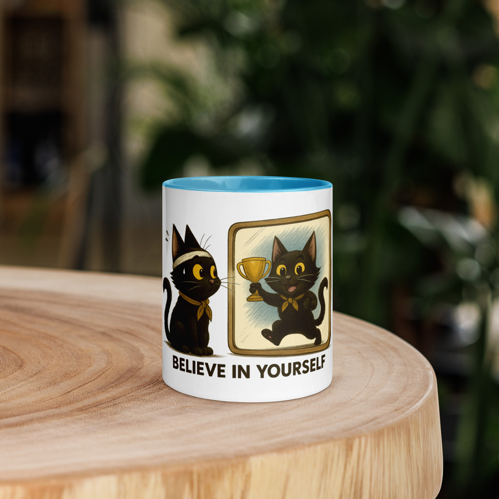Bruno wellness mug blue - personal growth accessories